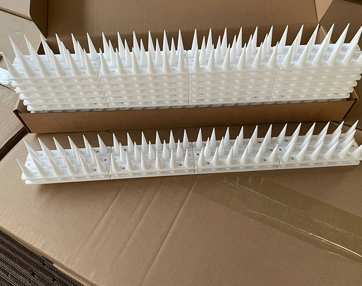 black pp bird spike Packed in carton